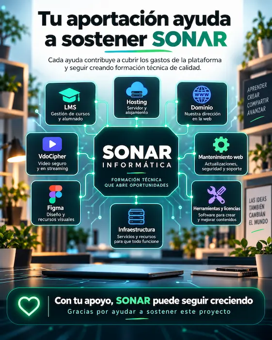 Ayúdanos a mantener la infraestructura de Sonar